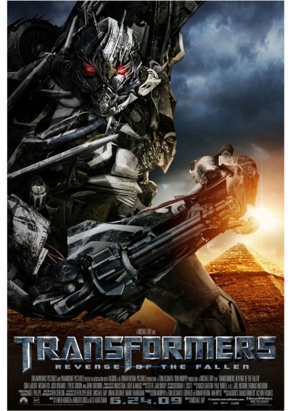 Transformers Revenge Of The Fallen (2009) 2 Afiş - Poster (Folyo / Afiş / Poster) 8372 ( 35 cm x 50 cm )