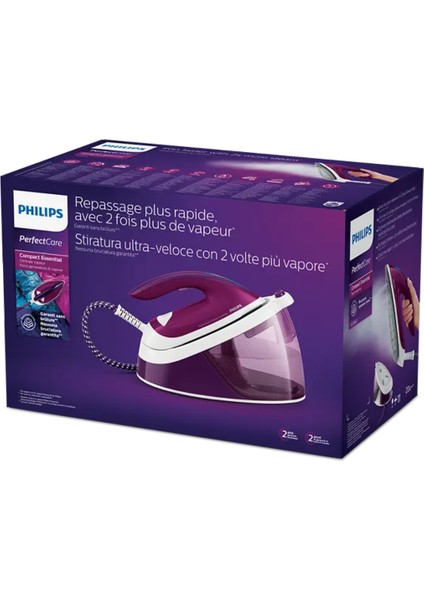 Phılıp Compact Essential Buhar Kazanlı Ütü Mor indirimleri