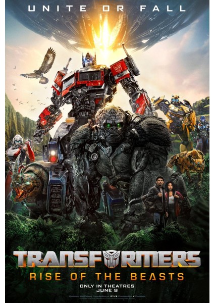 Transformers Rise Of The Beasts (2023) 0012 Afiş - Poster (Folyo / Afiş / Poster) 8386 ( 35 cm x 50 cm )