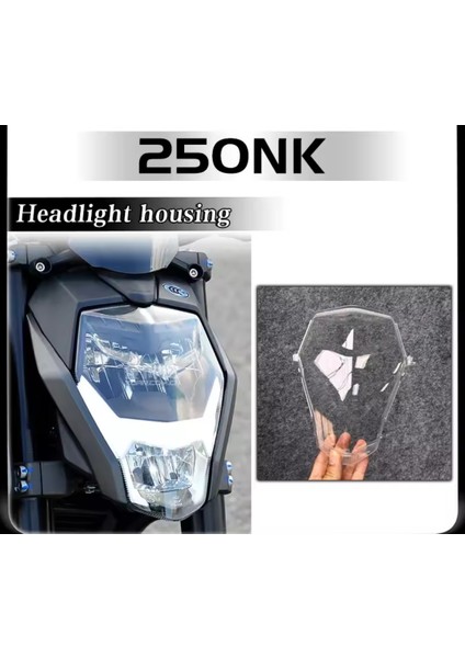 Cfmoto 250 Nk Motosiklet Far Camı 2019-2024