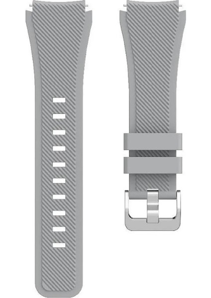 Honor Watch 4 Pro / Gs 3 / Gs 4 / Gs Pro Uyumlu Tokalı Çapraz Çizgili Silikon Kordon 22MM fiyatları