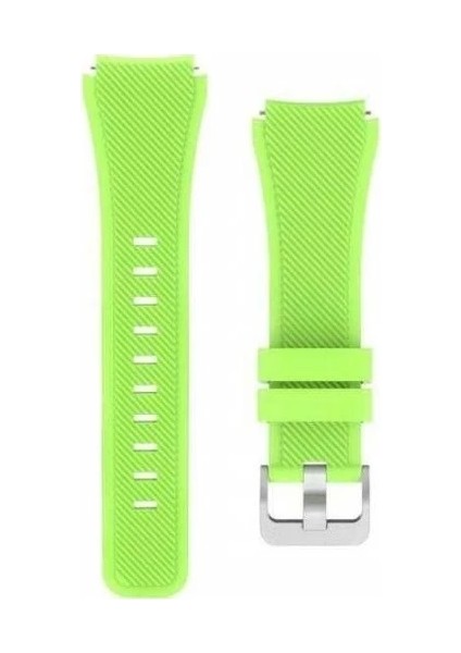 Honor Watch 4 Pro / Gs 3 / Gs 4 / Gs Pro Uyumlu Tokalı Çapraz Çizgili Silikon Kordon 22MM