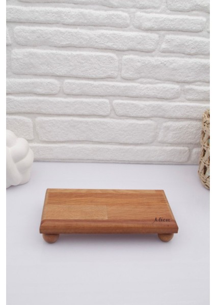 Misket Ayaklı Ahşap Sunumluk modelleri