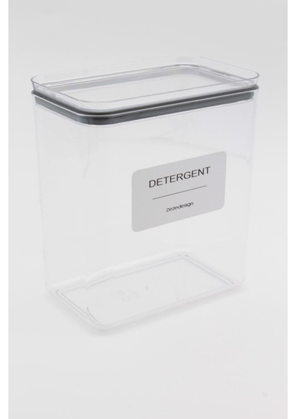 Zeze Design Mika Deterjan Kutusu 2900 ml Suya Dayanıklı Hafif Pratik Banyo Aksesuarı fırsatları