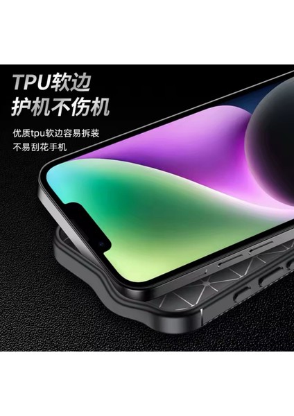 Apple iPhone 16E Kılıf Kamera Çıkıntılı Karbon Desenli Renk Atmaz Koruyucu Negro Kapak fiyatları