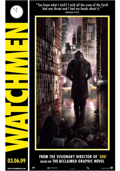 Watchmen (2009) 0005 Afiş - Poster (Folyo / Afiş / Poster) 8620 ( 35 cm x 50 cm )