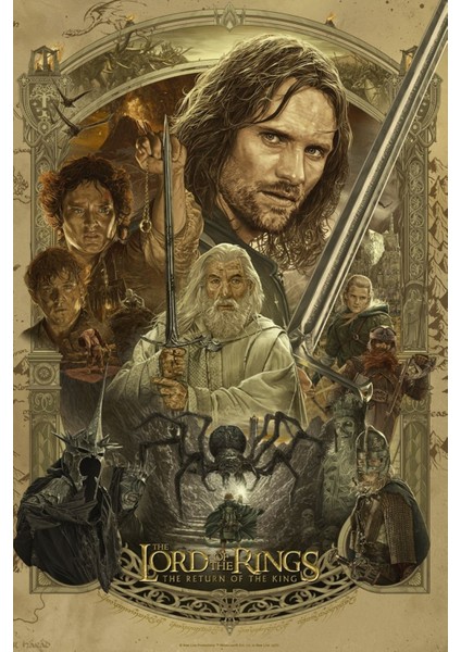 The Lord Of The Rings The Return Of The King 2003 15 (Poster / Afiş) ( 35 x 50 cm )