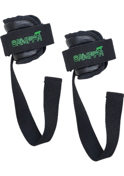 Deri Lifting Strap Bilekli Ağırlık Kayışı Siyah Çift
