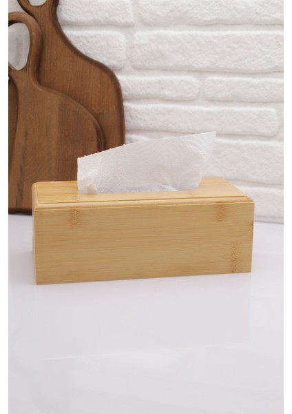 Bambu Tekçek Peçetelik / Dispanseri
