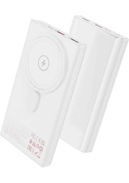 Q22 10.000 mAh Pd 22.5W Hızlı Şarj Destekli Magsafe Özellkli Powerbank