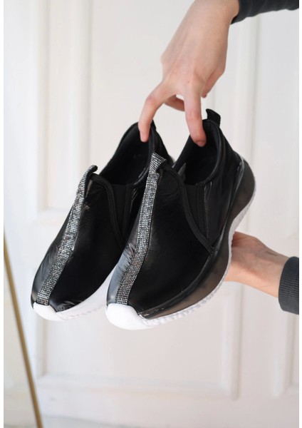 Hılly Siyah Paraşüt Spor Ayakkabı modelleri