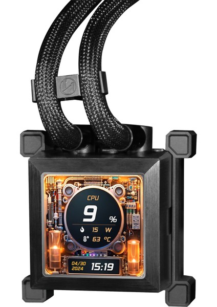 Hydro-Shift LCD 360 Siyah Rgb Işlemci Sıvı Soğutucu (G89.GHSLCD36RB.00)