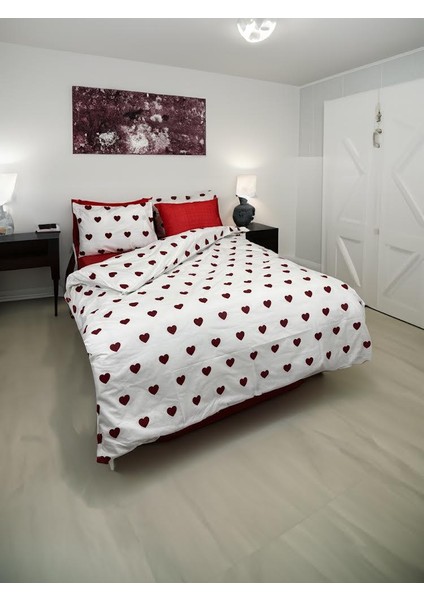 Trg Home Çift Kişilik Modern Nevresim Takımı Çarşafsız