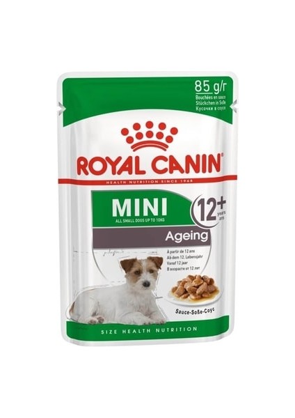 Mini Ageing +12 Soslu Köpek Konservesi 85 gr