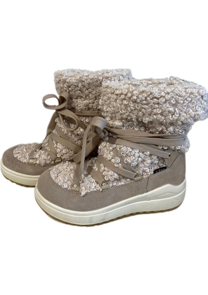 Kadın Bot 6382 1j Jacalu Synth.wool / Leather Pu Sole Beige fiyatları