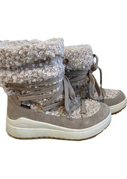 Kadın Bot 6382 1j Jacalu Synth.wool / Leather Pu Sole Beige fırsatları