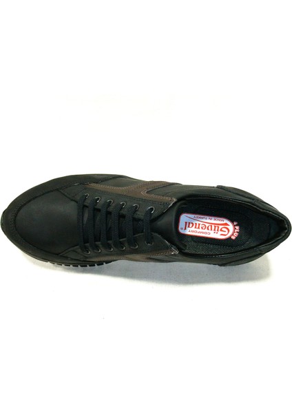 Siyah Kahverengi Bağcıklı Anatomik Comfort Casual Ayakkabı fırsatları