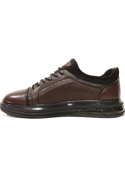 Kahverengi Lastik Bağcıklı Anatomik Comfort Casual Ayakkabı modelleri