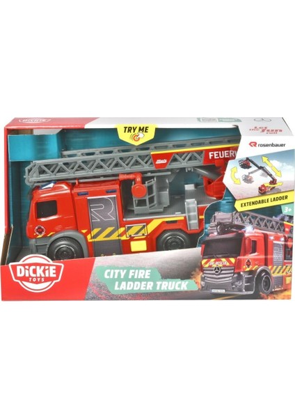 Işıklı Sesli Fire Truck Kurtarma Itfaiye Aracı