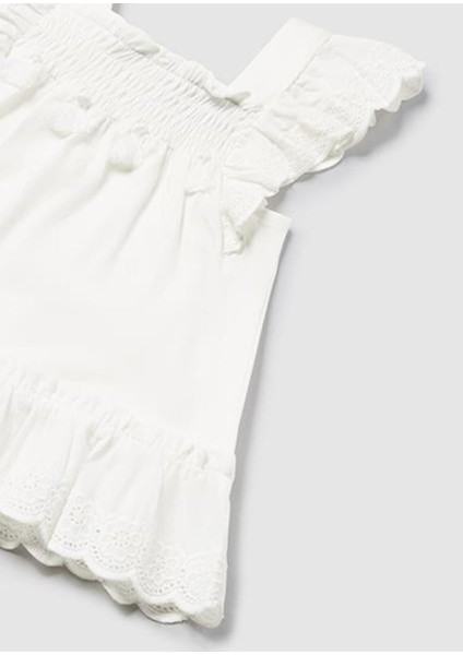 Kız Bebek Krem Bluz 01197-031 modelleri