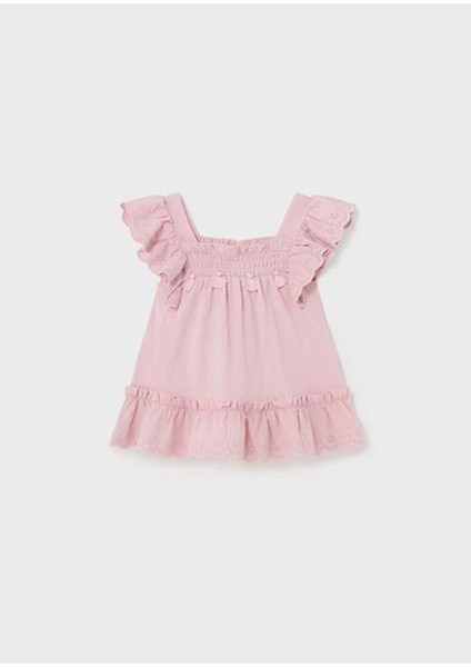 Kız Bebek Krem Bluz 01197-031 fırsatları