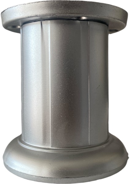 Safir Dolap Ayağı Plastik Ayak Gri 8 cm