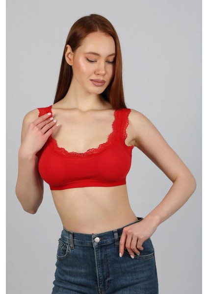 Kadın Büyük Beden Sütyen Bambu Kumaş Rahat Esnek Pamuklu Likralı Içi Petli Toparlayıcı Battal Bambu Kumaş Rahat Yarım Atlet modelleri