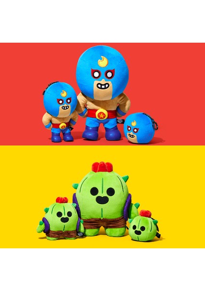 Brawl Stars Yumuşak Kadifemsi Peluş Figür - El Prımo (Yurt Dışından)