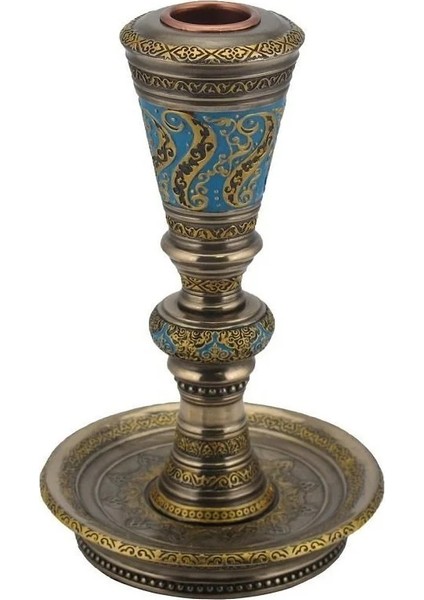 Motifli Arabesk Şamdan