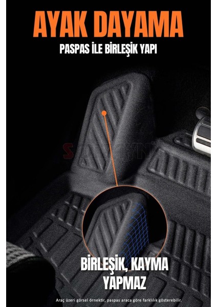 Audi A5 3D Pro Havuzlu Paspas 2016+ A+ Kalite Araca Birebir Uyum Sağlar modelleri