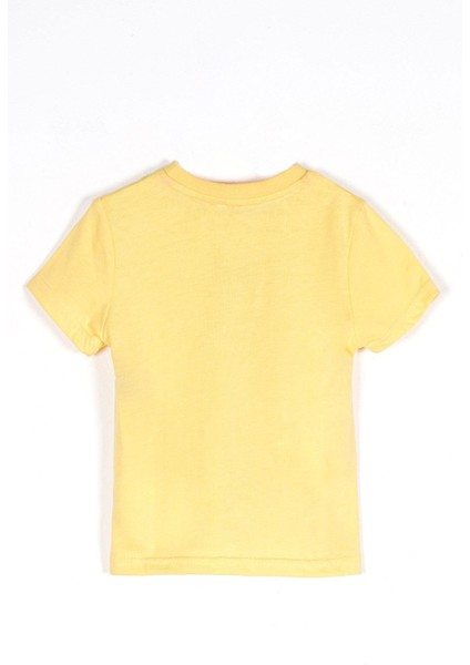 Erkek Çocuk Lets Do This Baskı Fileli Cepli Tshirt 1-4 Yaş fiyatları