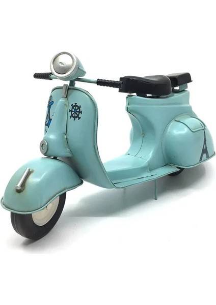 Metal Vespa Motosiklet Modeli