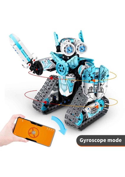 Im. Master 3in1 Uzaktan Kumandalı Mavi Robot Araba Yaratıcı Yapı Seti 398 Parça