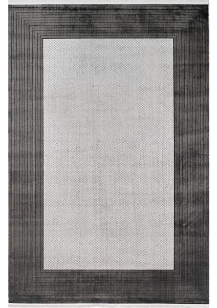Halı Tiera 12885 Antrasit Modern Salon Halısı