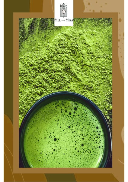 Vanilya Aromalı Matcha Tozu 25 gr