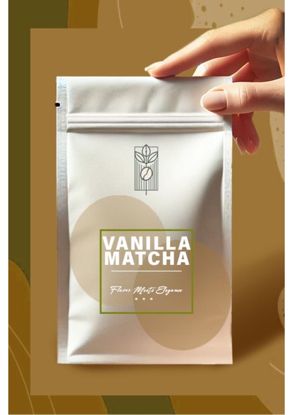 Vanilya Aromalı Matcha Tozu 25 gr
