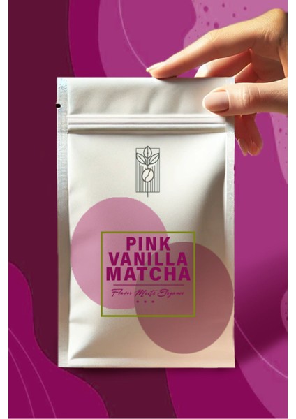 Pink Vanilla Matcha Powder 25 gr