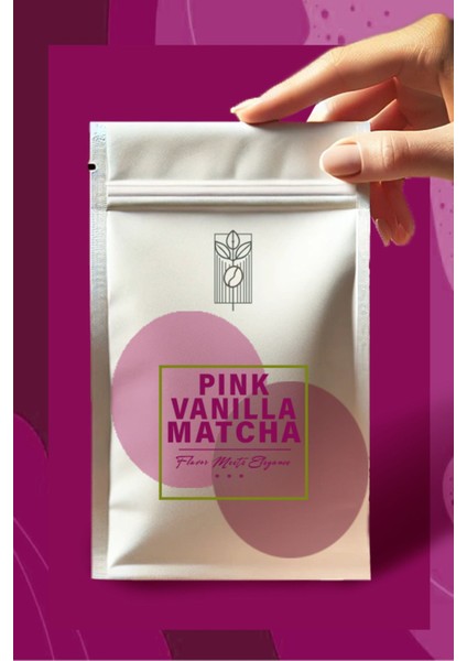 Pink Vanilla Matcha Powder 25 gr
