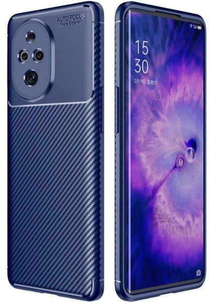 Honor 200 Uyumlu Silikon Kılıf Karbon Desenli Kamera Korumalı Darbe Emici Autofocus Kapak