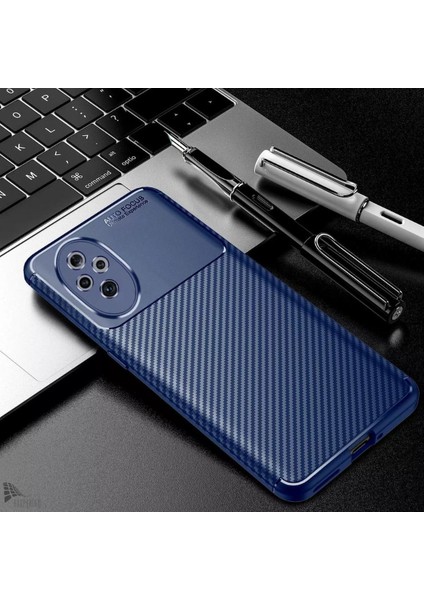Honor 200 Uyumlu Silikon Kılıf Karbon Desenli Kamera Korumalı Darbe Emici Autofocus Kapak modelleri