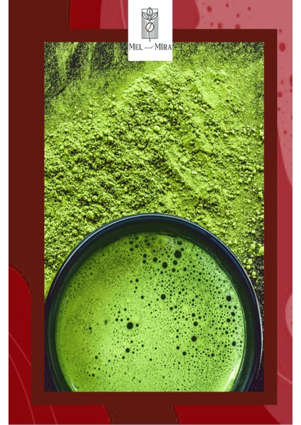Çilek Aromalı Matcha Tozu 50 gr