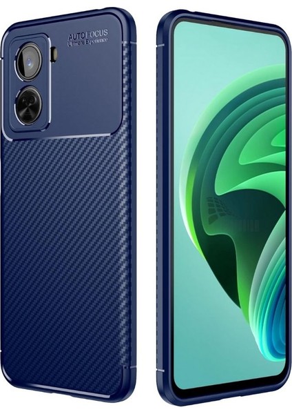 Huawei Nova 12 Se Uyumlu Silikon Kılıf Karbon Desenli Kamera Korumalı Darbe Emici Autofocus Kapak