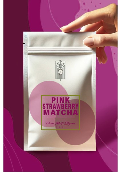 Pink Strawberry Matcha Powder 25 gr