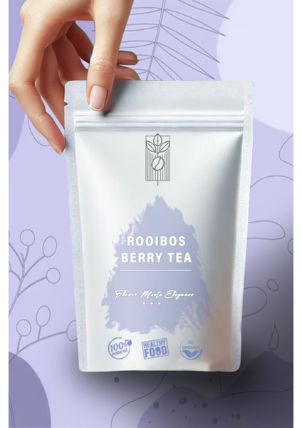 Premium Yaban Mersinli Rooibos Çayı 50 gr