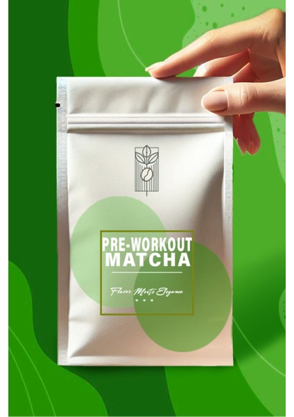 Pre-Workout Matcha Powder 25 gr