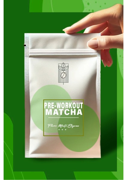 Pre-Workout Matcha Powder 25 gr