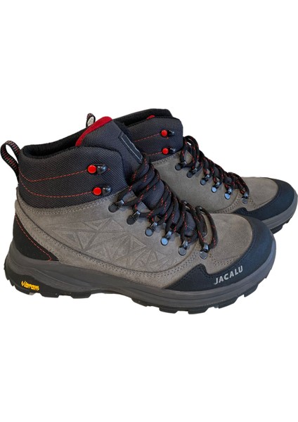 Erkek Bot 31813 2j Jacalu Leather Upper And Pu/rubber Sole Waterproof Grey/ Black fırsatları