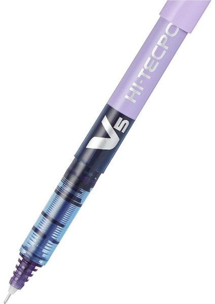 V5 Hi-Tecpoint 0.5 mm Sıvı Mürekkepli Rollerball Kalem – 6 Renk Set