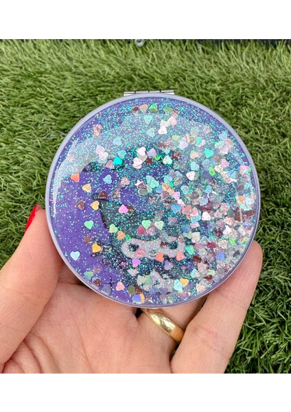 Kuromi Simli Sulu Çanta Aynası Kapaklı El Makyaj Aynası fiyatları