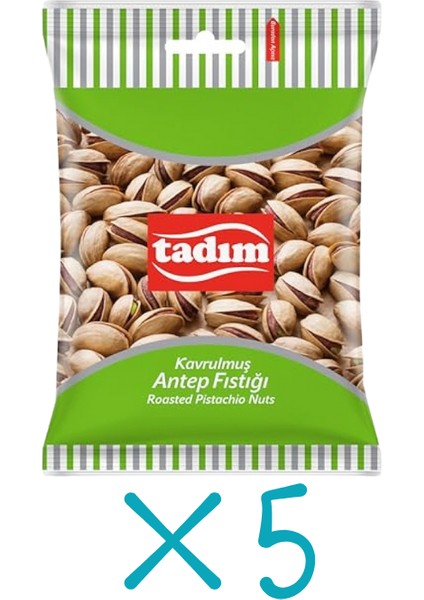 5 x 45 gr Antep Fıstığı – Taptaze ve Pratik Aç-Bitir Paketler